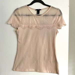 Blush Pink Top by H&M